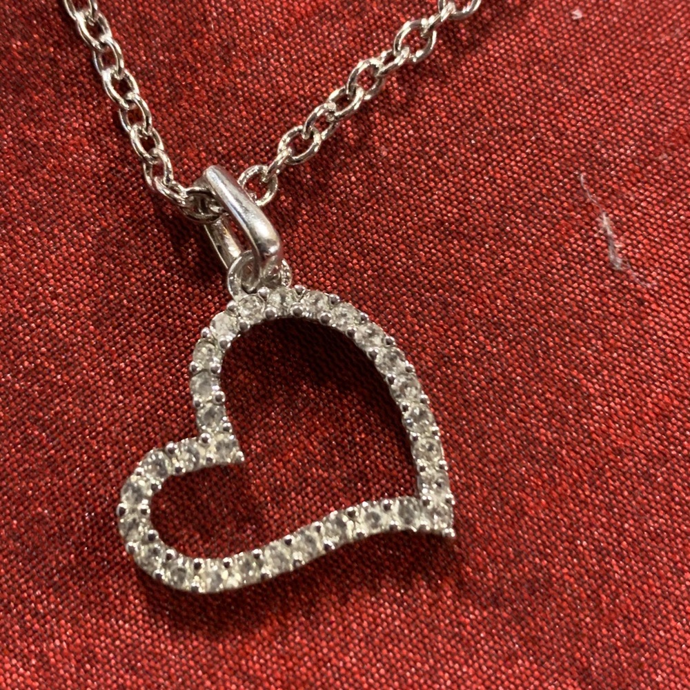 NEW Dillards Crystal Collection pendant -earrings.